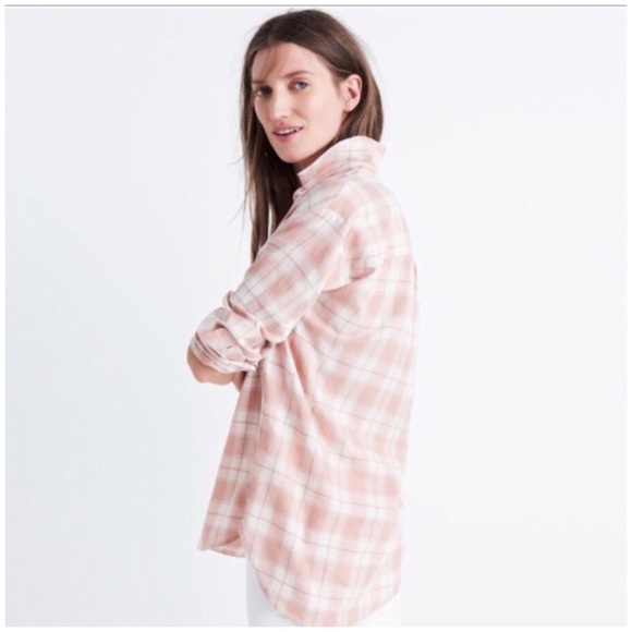 Madewell Tops - Madewell Central Plaid Button Down Shirt
